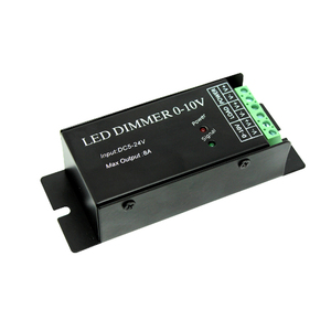 led调光器0-10V调光驱动器低压调光镇流器输入调节模块PWM输出12V