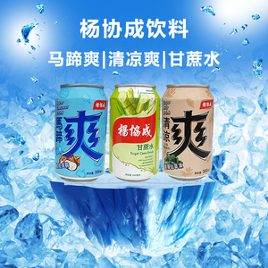杨协成马来西亚马蹄爽清凉爽甘蔗水进口饮料300毫升新日期包邮