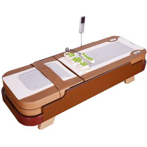 正品多功能温热理疗床颈椎矫正玉石保健温玉按摩床健康坊咏寿堂