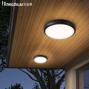 户外吸顶灯庭院灯防水现代简约室外阳台灯走廊露台大门顶灯防潮灯
