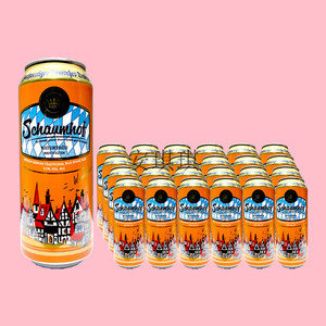 德国进口schaumhof雪芙小麦白啤酒500ml*24听雪夫啤酒整箱包邮