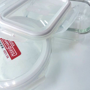 Lock玻璃饭盒硅胶密封圈 不锈钢保鲜盒皮圈 食品级饭盒密封圈垫片