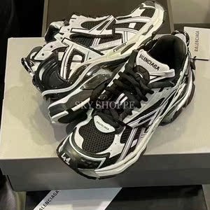 balenciaga/巴黎世家 runner 黑白/酒红色/黑色/白色 运动老爹鞋