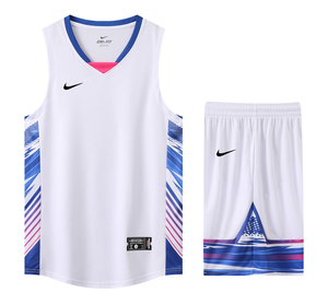 耐克/Nike篮球服运动套装男速干训练背心成人儿童比赛篮球衣定制