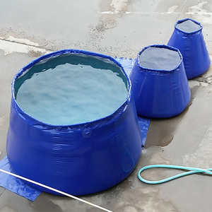 圆台储水罐抗旱储水袋大容量工地农用浇地户外折叠晒水袋软体水囊