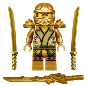 乐高大本营 lego njo073 幻影忍者 金色忍者 劳埃德 人仔 70503