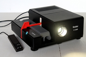 德国产 rollei 禄来 p325幻灯机 禄来135胶片幻灯机