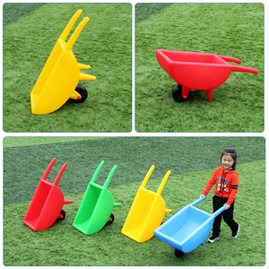 幼儿园小推车感统训练独轮小推车玩具独轮手推车儿童翻斗车独轮车