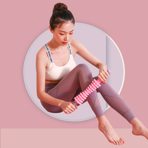 肌肉放松按摩棒健身瘦腿筋膜棒狼牙棒滚轴滚轮擀腿棒小腿肌肉消除