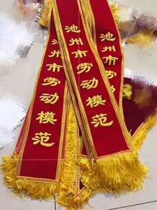 礼仪带彩色成人学生儿童珠宝店迎宾颁奖活动肩带制作方升广告制作4