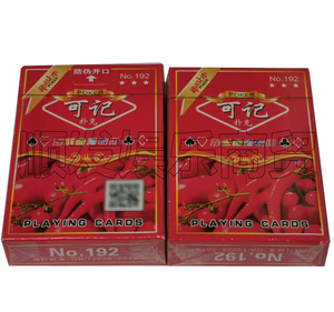 可记192红辣椒扑克牌 魔术可记192红辣椒扑克牌 休闲娱乐