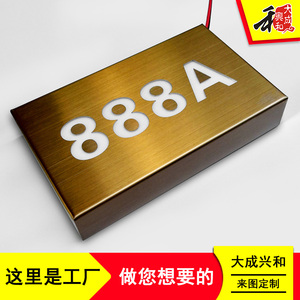 【拉丝楼层门牌】拉丝楼层门牌品牌,价格 - 阿里巴巴