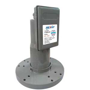 抗5g干扰高频头大锅c波段滤波器接收头单极化馈源盘 单极化馈源