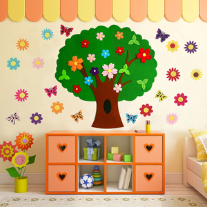 幼儿园墙贴小学班级文化墙教室布置主题材料创意墙贴画儿童房装饰