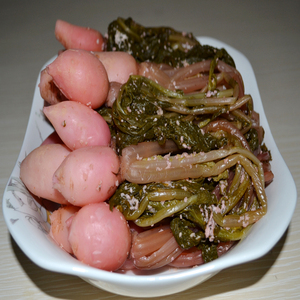 2斤包酒糟酸菜萝卜菜黔东南特产燎酸菜盐菜食用腌菜农家时令蔬菜