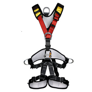 户外高空作业安全带五点式攀登山救援宽腰带全身保险安全绳耐安达