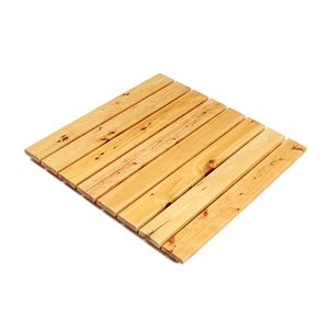 尚田日式卫生间淋浴房防滑木垫防腐香柏木地板防水实木浴室脚踏板