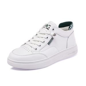 夏款品牌奥伦女鞋真皮小白鞋平底休闲板鞋爆款百搭白色运动鞋单鞋