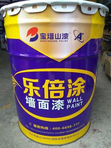 宝塔山乳胶漆乐倍涂墙面漆工程内墙乳胶漆油漆涂料工程漆调色定做