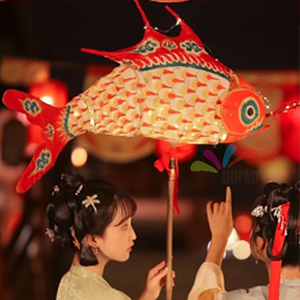 鲤鱼灯手工