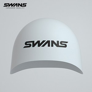 日本swans诗韵斯文森竞赛钢盔游泳帽 现货