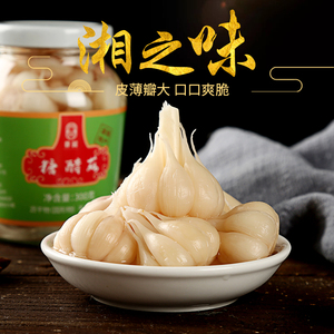 湖南特产茶陵三宝糖醋蒜伏蒜甜蒜系列开胃小吃休闲食品特产包邮