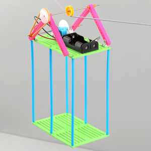 中学生手工科技小制作创意发明机械观光缆车创客作品科普益智玩具