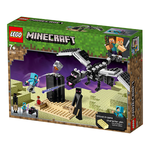 乐高lego 我的世界 21151决战末影龙 绝版稀有