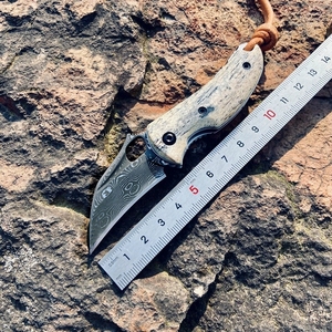 【百灵鸟】简师傅作,此款小刀做工精致,造型优雅