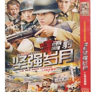 雪豹坚强岁月 dvd光盘抗日战争剧 张若昀 高洋 毛晓彤 吴承轩碟片