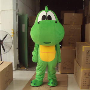 恐龙绿龙卡通人偶服装行走真人扮演定制玩偶活动促销布偶吉祥物