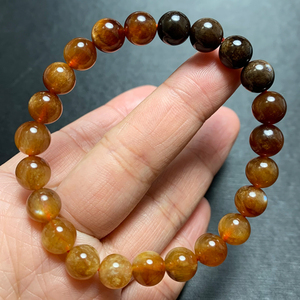 天然安德森手链西藏长石手串强光长石太阳石日光石男女款水晶宝石