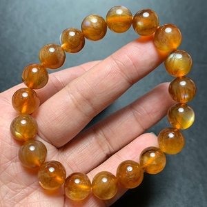 天然安德森手链西藏长石太阳石手串强光日光石男女款水晶饰品宝石