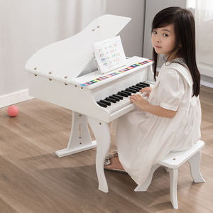 六一儿童节礼物机械小钢琴木质25键迷你可弹奏家用男女孩音乐玩具