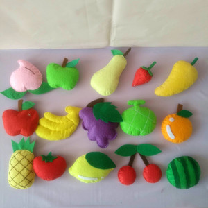 幼儿园玩具不织布水果