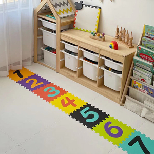 泡沫拼接地垫卡通拼图爬爬垫儿童益智爬行垫可拆卸垫子婴儿游戏毯