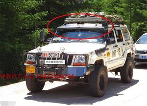 jeep2500改装图片,吉普2500内饰改装 jeep北京吉普213小切诺基2500骑士2700小切前太阳挡遮阳挡晴雨挡