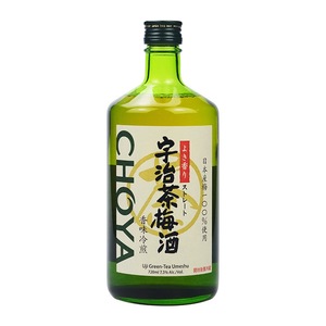 日本进口梅酒俏雅梅酒宇治茶梅酒绿茶梅酒720ml日本酒女士酒720ml