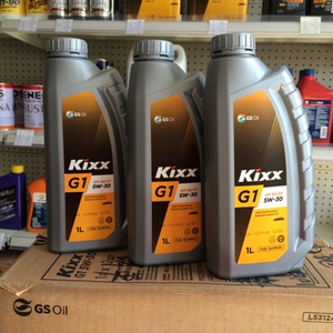 韩国进口gs加德士 凯升kixx g1 5w30全合成发动机油润滑油sn 1l