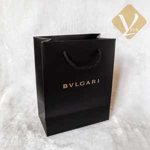 宝格丽香水礼品包装袋购物手提袋现货纸袋