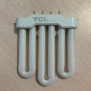 tcl照明圆形厨房灯卫生间灯13w暗装厨卫灯灯管3u排管底部直四针