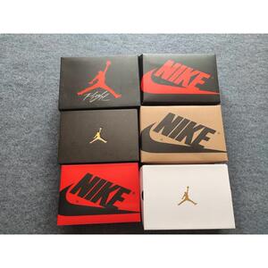 耐克乔丹air jordan 1 aj3 aj4 aj6 aj11篮球鞋鞋盒包装收纳纸盒