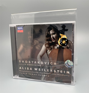 肖斯塔科维奇 大提琴协奏曲 Weilerstein 薇勒斯坦 DECCA正版CD