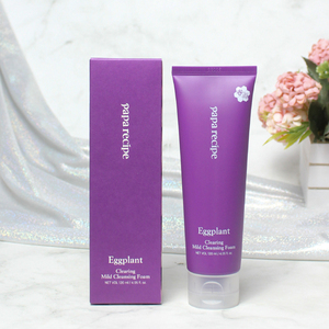 春雨茄子洁面乳深层清洁控油氨基酸洗面奶女油痘肌保湿补水男韩国
