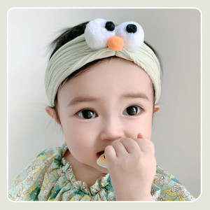 0-1岁半2岁女宝宝5发带3小孩7头花4到6个月婴儿9夏季春夏装头饰8