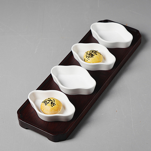 酒店创意中式陶瓷餐具前菜四味拼盘小菜碟中餐位上冷菜开胃菜碟子