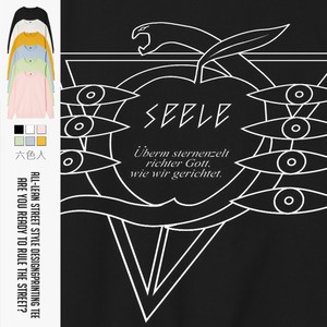 sound only魂之座seele新世纪福音战士周边印花衣服男女款卫衣秋