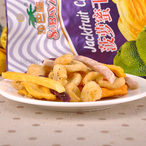 沙巴哇综合蔬果干菠萝蜜干水果脆片越南进口零食小吃休闲食品100g