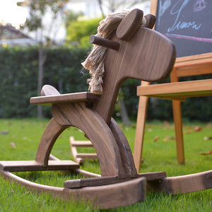 【玩木尚志】手工diy创意礼物实木木马摇椅木艺体验木工课程