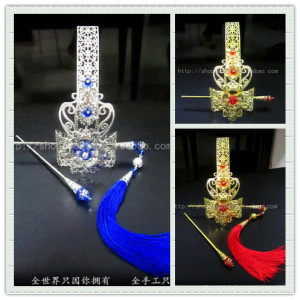 古装头饰头冠汉服男女款束发cos古典发冠古代发簪子古典动漫古风